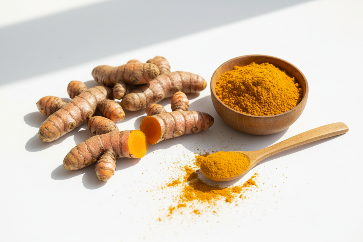 Turmeric ingredient used in Golden Radiance body butter